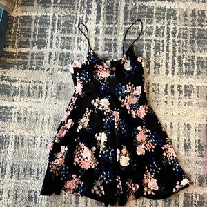 Black Velvet romper DIVIDED